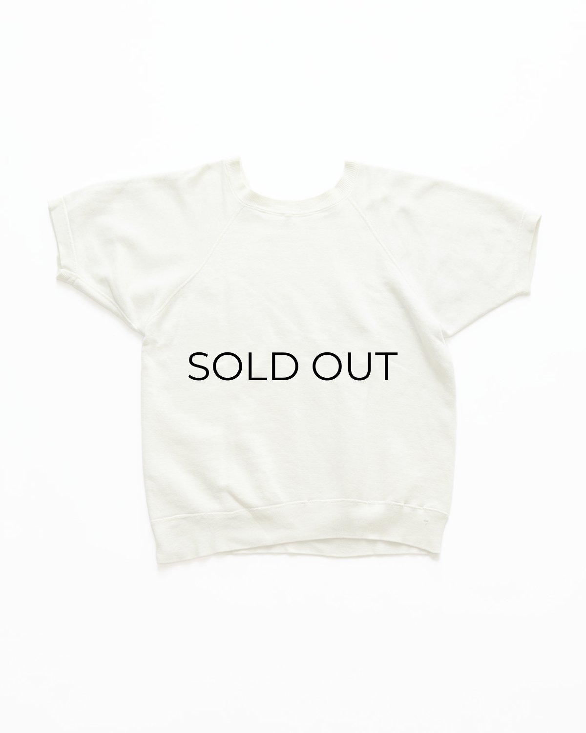 画像2: 60's UNKNOWN BRAND COTTON PRINT CREW NECK S/S SWEAT "CREIGHTON UNIVERSITY" (2)