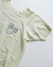 画像3: 60's UNKNOWN BRAND COTTON PRINT CREW NECK S/S SWEAT "CREIGHTON UNIVERSITY" (3)