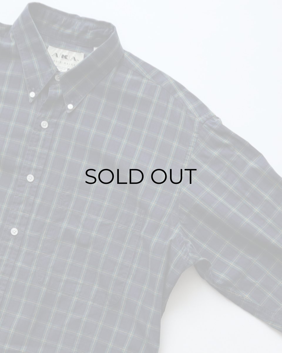 画像3: 90's A/K/A EDDIE BAUER COTTON CHECK B/D SHIRT (3)