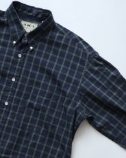 画像3: 90's A/K/A EDDIE BAUER COTTON CHECK B/D SHIRT (3)