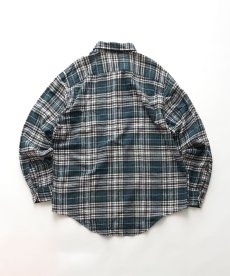 画像2: 90's ARROW COTTON CHECK FLANNEL SHIRT (2)
