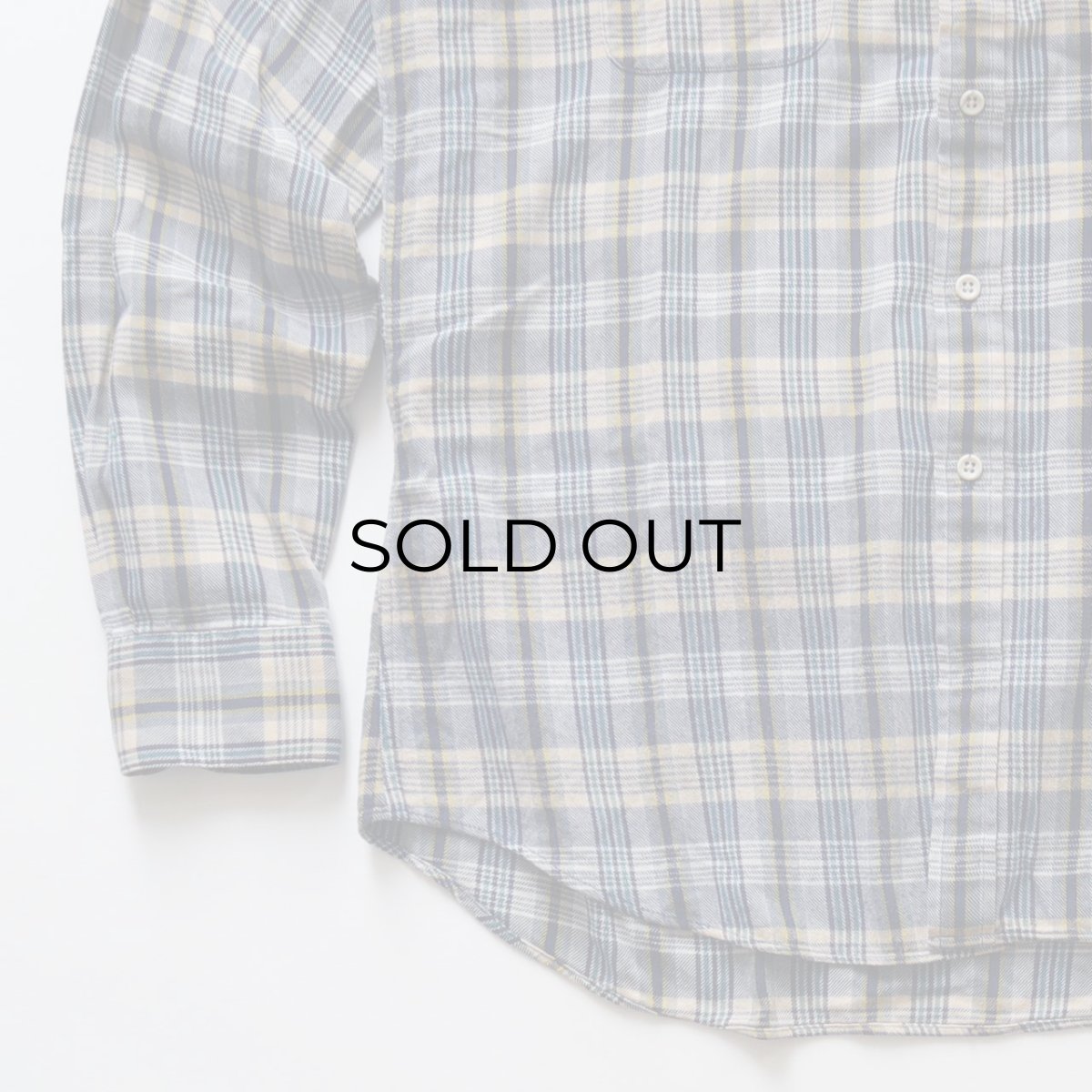 画像4: 80's nordstrom COTTON CHECK FLANNEL B/D SHIRT (4)