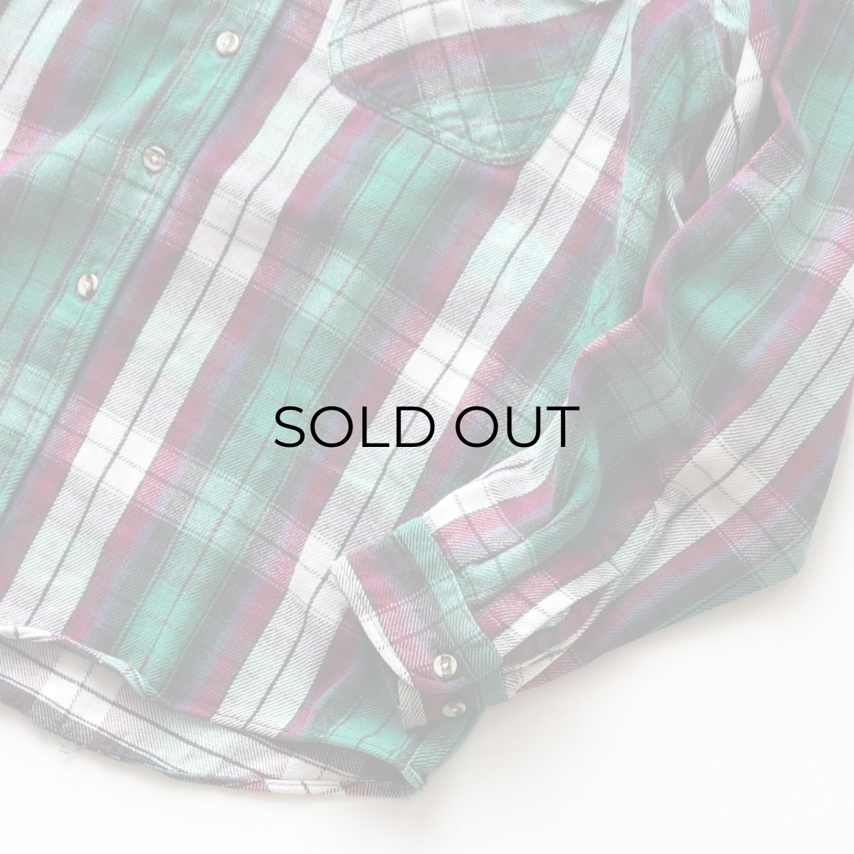 画像7: 90's FIELD & STREAM COTTON CHECK HEAVY FLANNEL SHIRT (7)