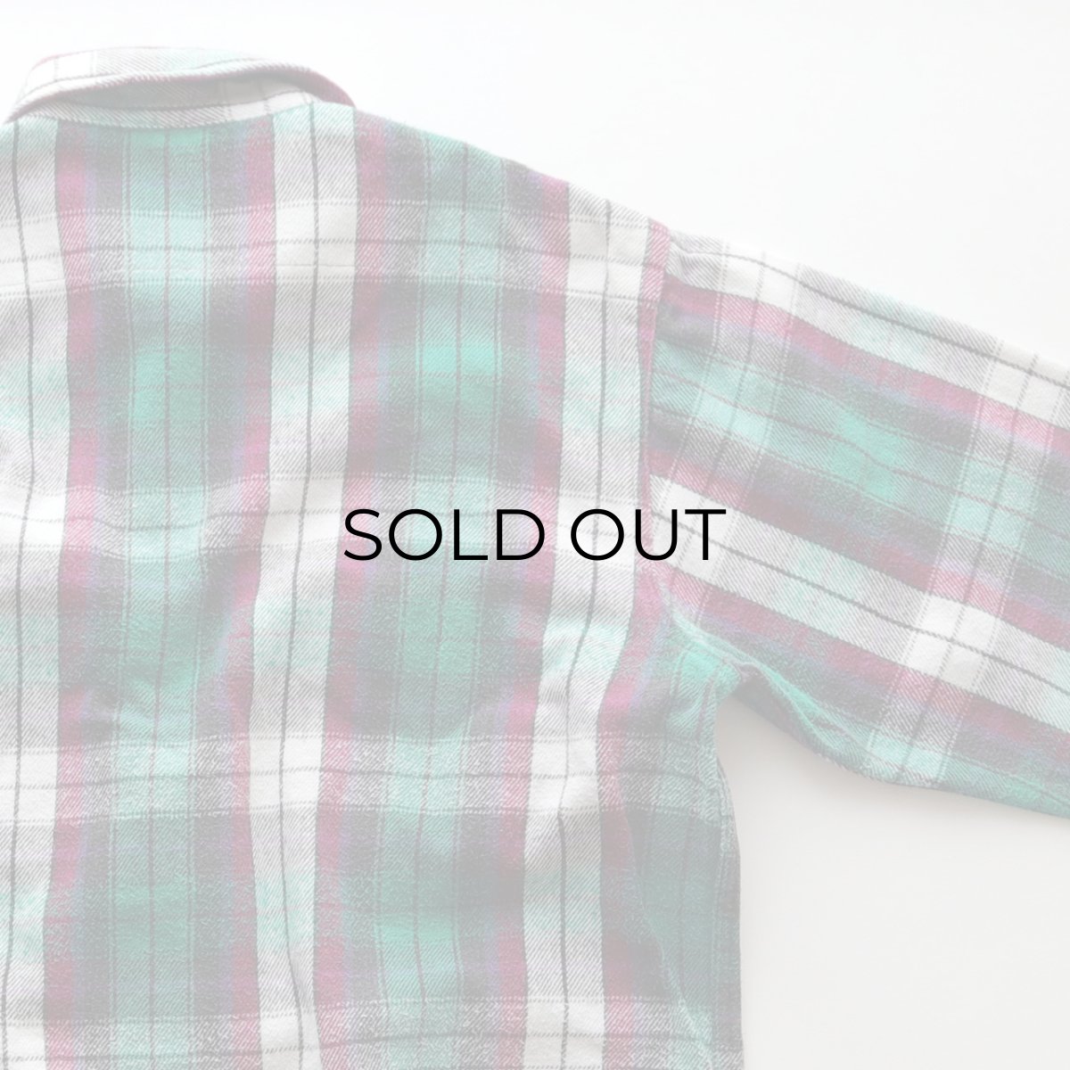 画像5: 90's FIELD & STREAM COTTON CHECK HEAVY FLANNEL SHIRT (5)