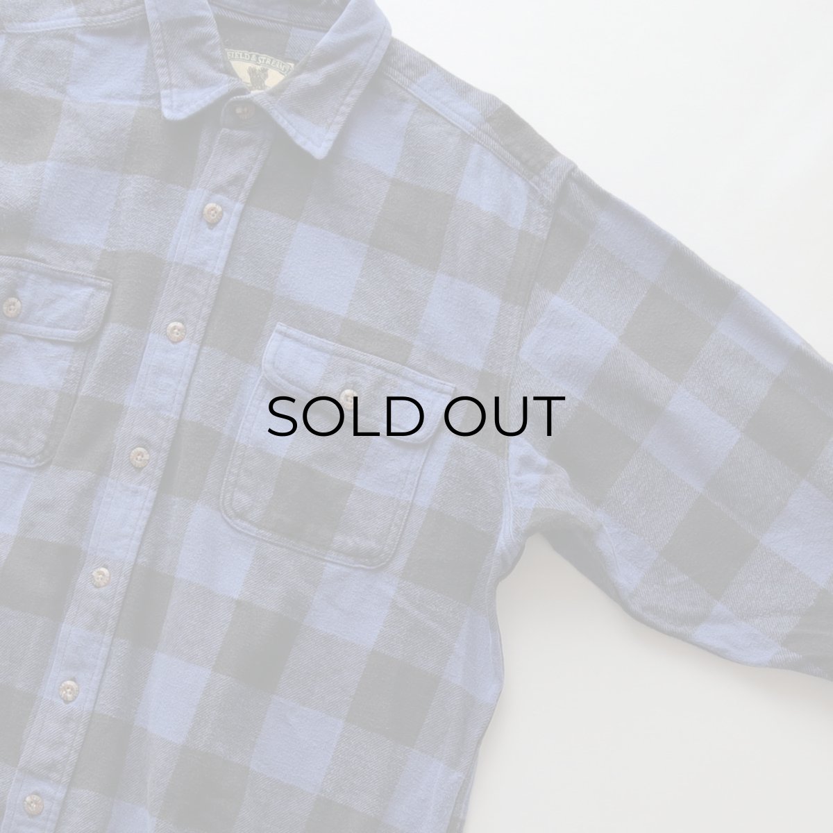 画像3: 〜00's FIELD & STREAM COTTON BUFFALO CHECK HEAVY FLANNEL SHIRT 【L】 (3)