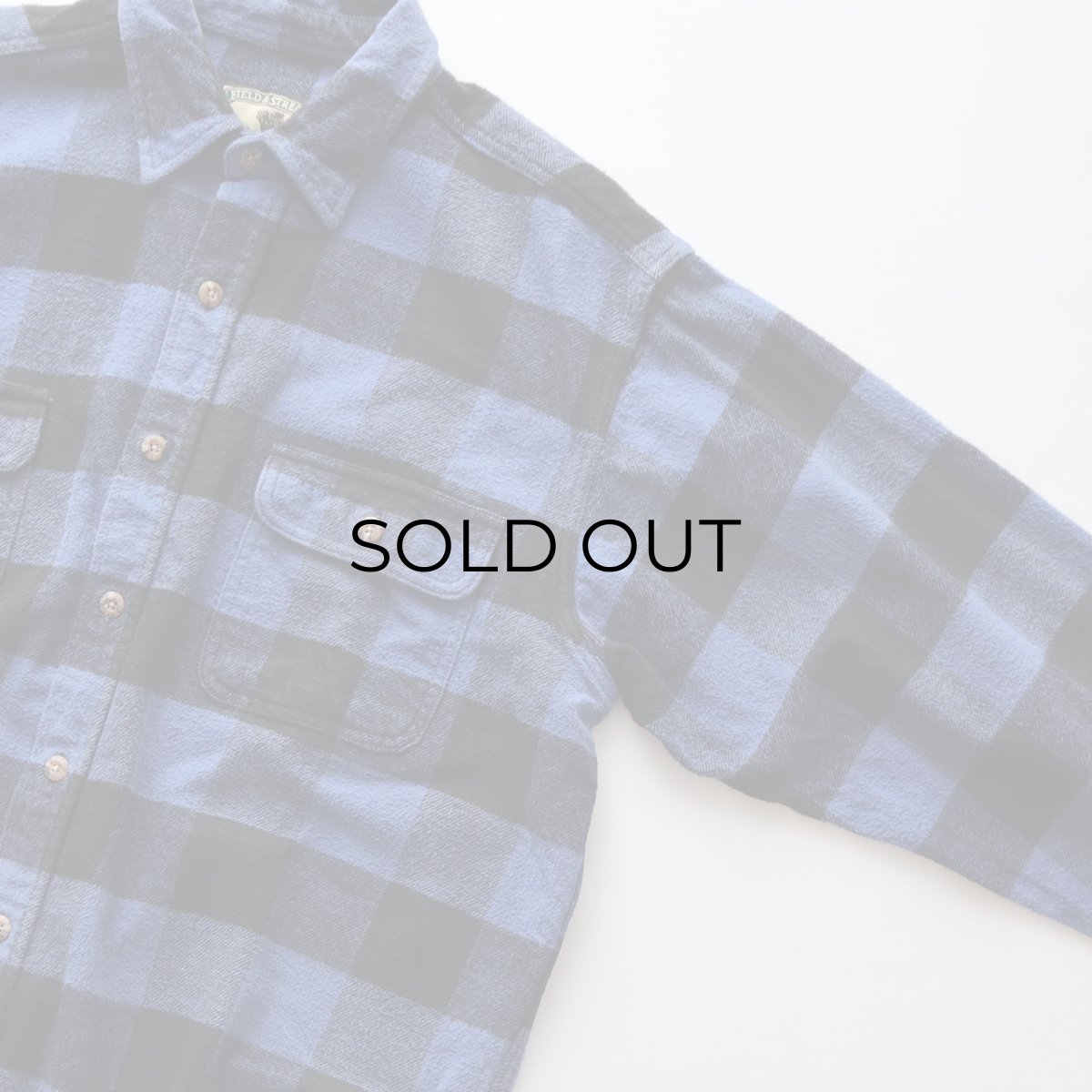画像3: 〜00's FIELD & STREAM COTTON BUFFALO CHECK HEAVY FLANNEL SHIRT 【L-TALL】 (3)