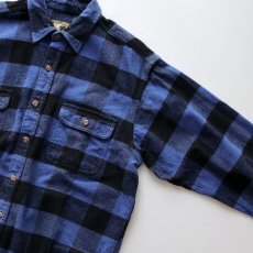 画像3: 〜00's FIELD & STREAM COTTON BUFFALO CHECK HEAVY FLANNEL SHIRT 【L-TALL】 (3)