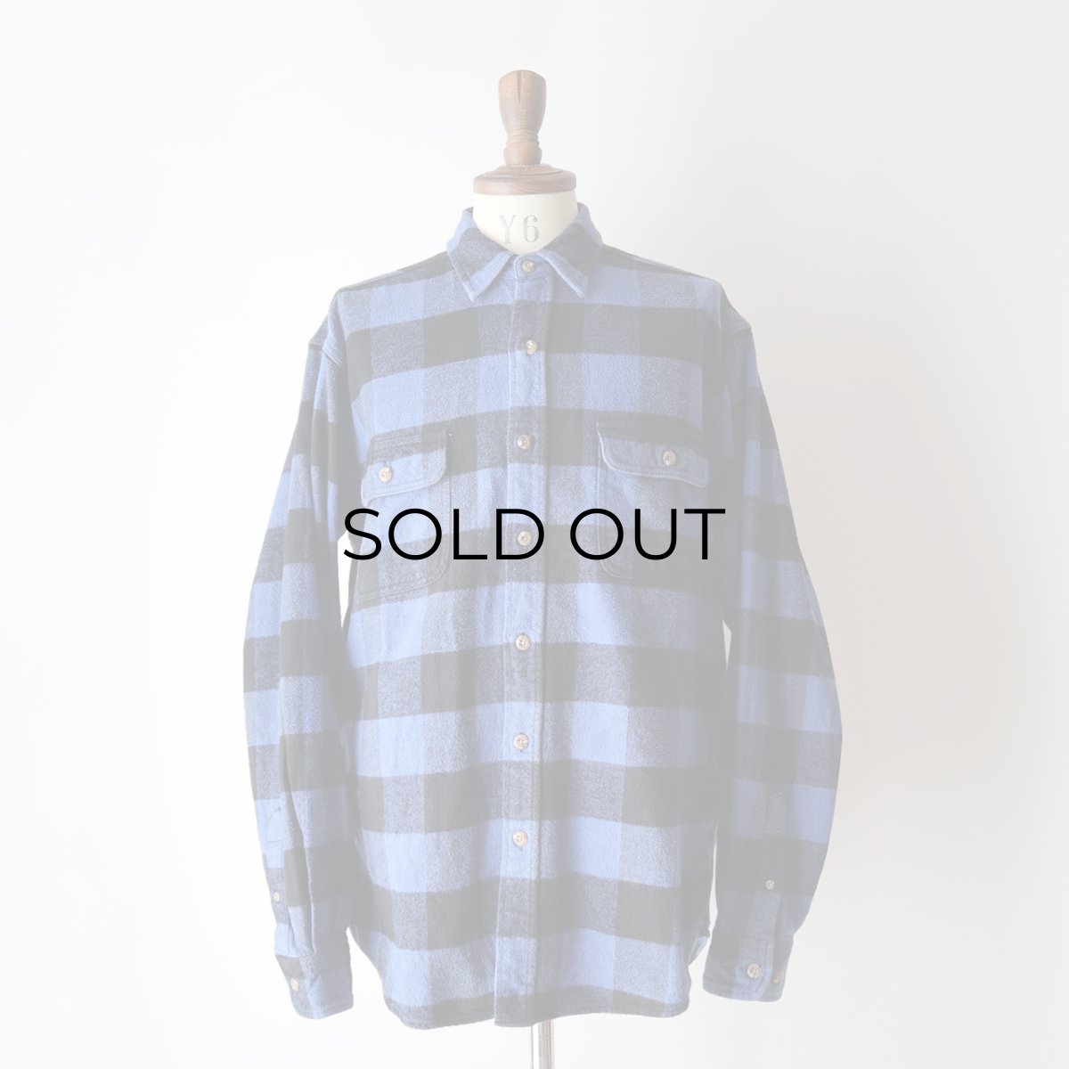 画像11: 〜00's FIELD & STREAM COTTON BUFFALO CHECK HEAVY FLANNEL SHIRT 【L-TALL】 (11)