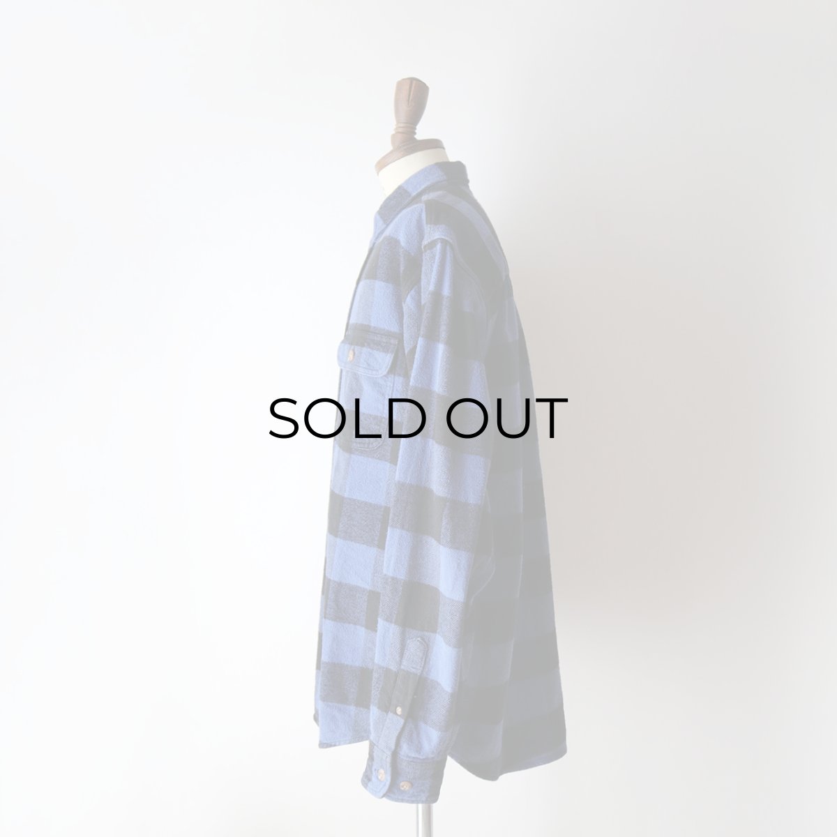 画像12: 〜00's FIELD & STREAM COTTON BUFFALO CHECK HEAVY FLANNEL SHIRT 【L-TALL】 (12)