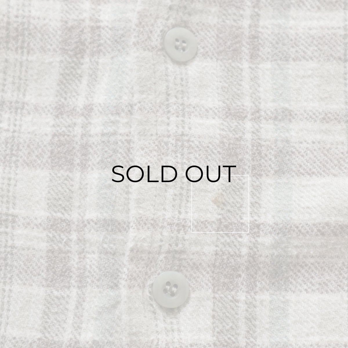 画像9: 〜90's PROTON COTTON CHECK HEAVY FLANNEL OPEN COLLAR BOX SHIRT (9)