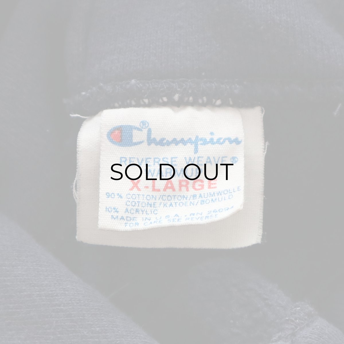 画像11: 80's Champion "REVERSE WEAVE" PRINT SWEAT PULLOVER PARKA "EAST HAMPTON" "MADE IN USA" (11)