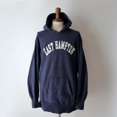 画像12: 80's Champion "REVERSE WEAVE" PRINT SWEAT PULLOVER PARKA "EAST HAMPTON" "MADE IN USA" (12)
