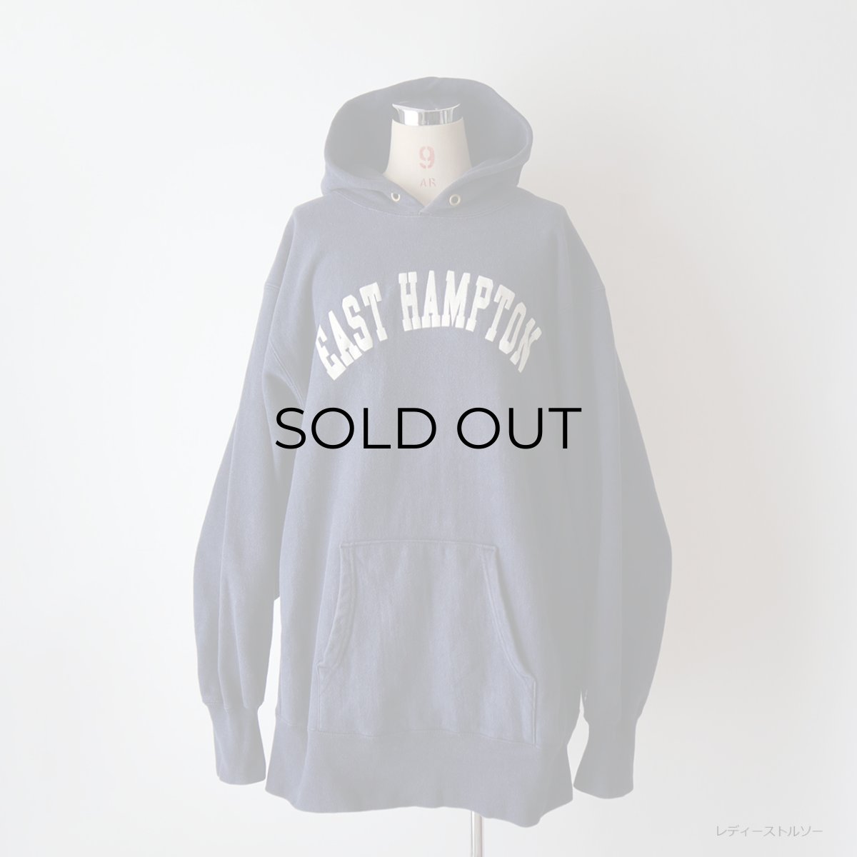 画像15: 80's Champion "REVERSE WEAVE" PRINT SWEAT PULLOVER PARKA "EAST HAMPTON" "MADE IN USA" (15)