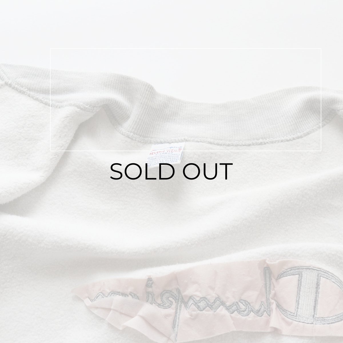 画像14: 90's Champion "REVERSE WEAVE" BACK EMBROIDERED SWEAT SNAP CARDIGAN "Champion" "MADE IN USA" (14)