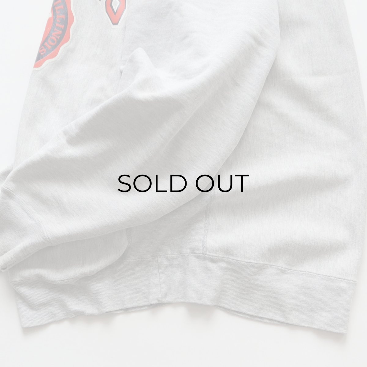 画像8: 80's Champion "REVERSE WEAVE" PRINT CREW NECK SWEAT "ILLINOIS" "MADE IN USA" (8)