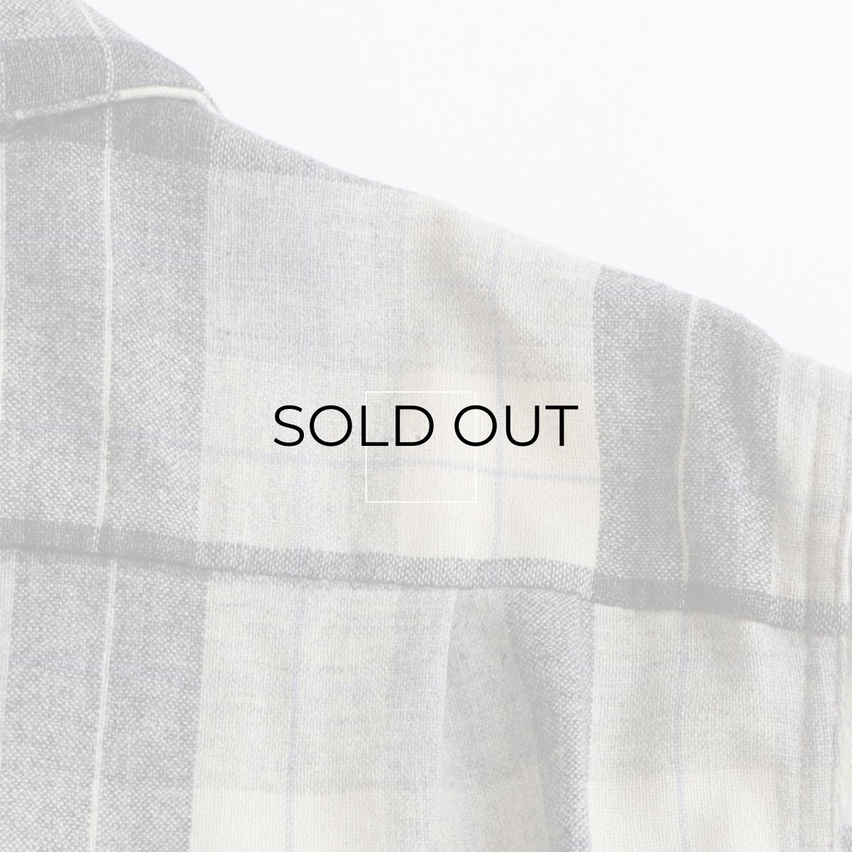 画像16: 50's Field & Stream WOOL CHECK LOOP COLLAR BOX SHIRT (16)