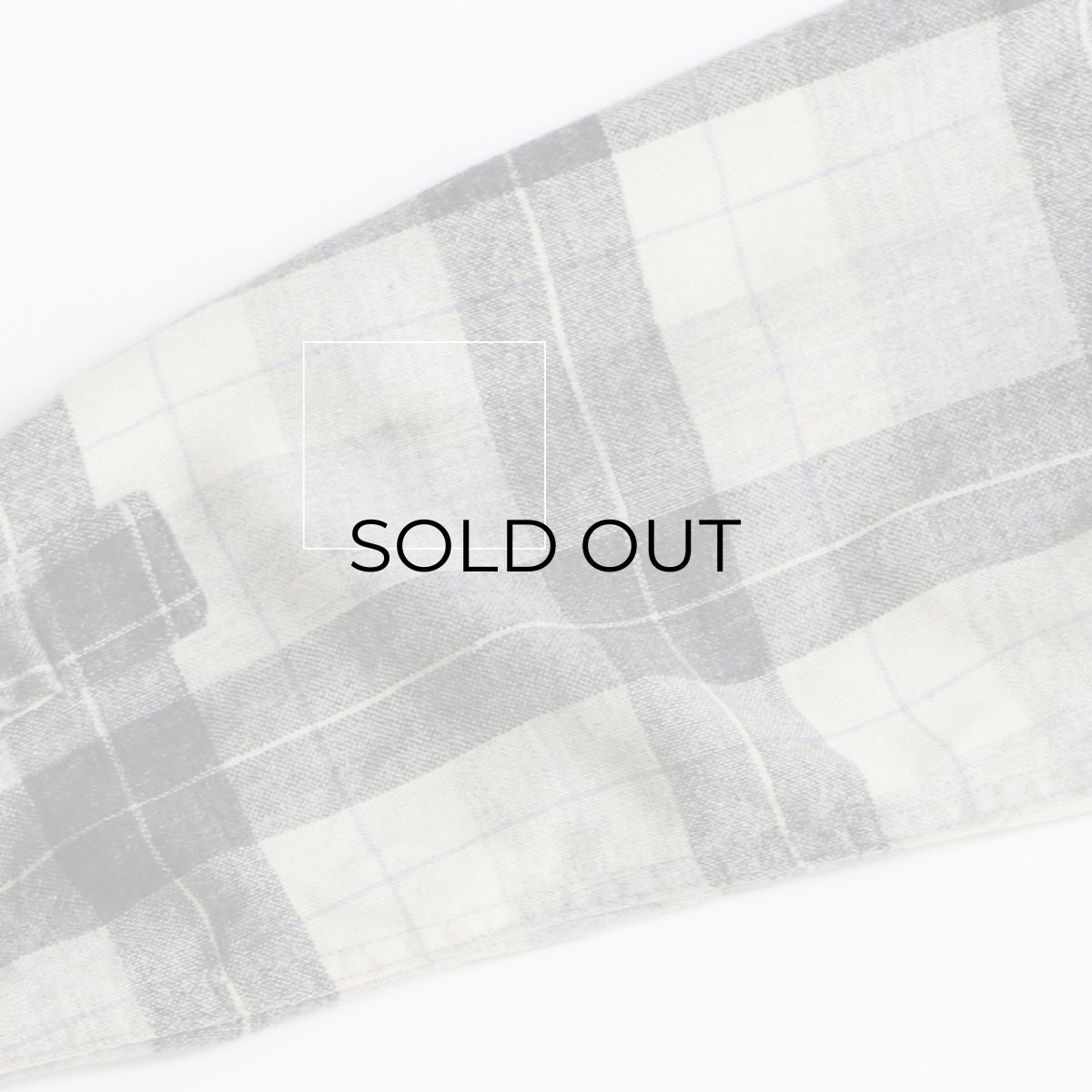 画像15: 50's Field & Stream WOOL CHECK LOOP COLLAR BOX SHIRT (15)