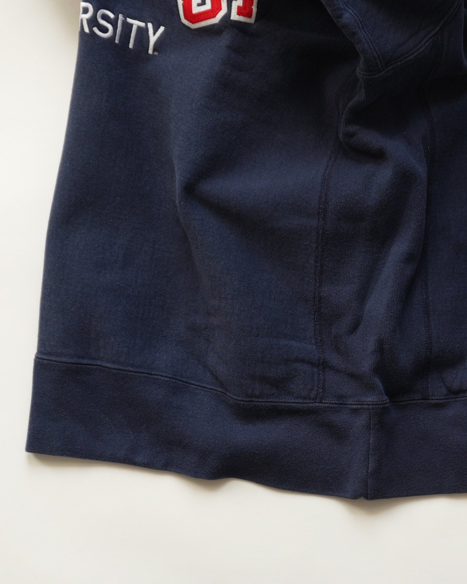 画像6: 〜00's The Cotton Exchange REVERSE WEAVE style LETTERED CREW NECK HEAVYWEIGHT SWEAT "ST. JOHN'S UNIVERSITY" "MADE IN USA" (6)