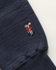 画像10: 〜00's The Cotton Exchange REVERSE WEAVE style LETTERED CREW NECK HEAVYWEIGHT SWEAT "ST. JOHN'S UNIVERSITY" "MADE IN USA" (10)