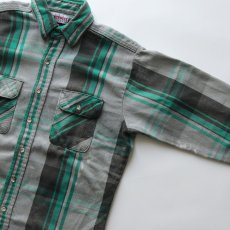 画像3: 〜90's GREAT NORTHWEST COTTON CHECK HEAVY FLANNEL SHIRT (3)