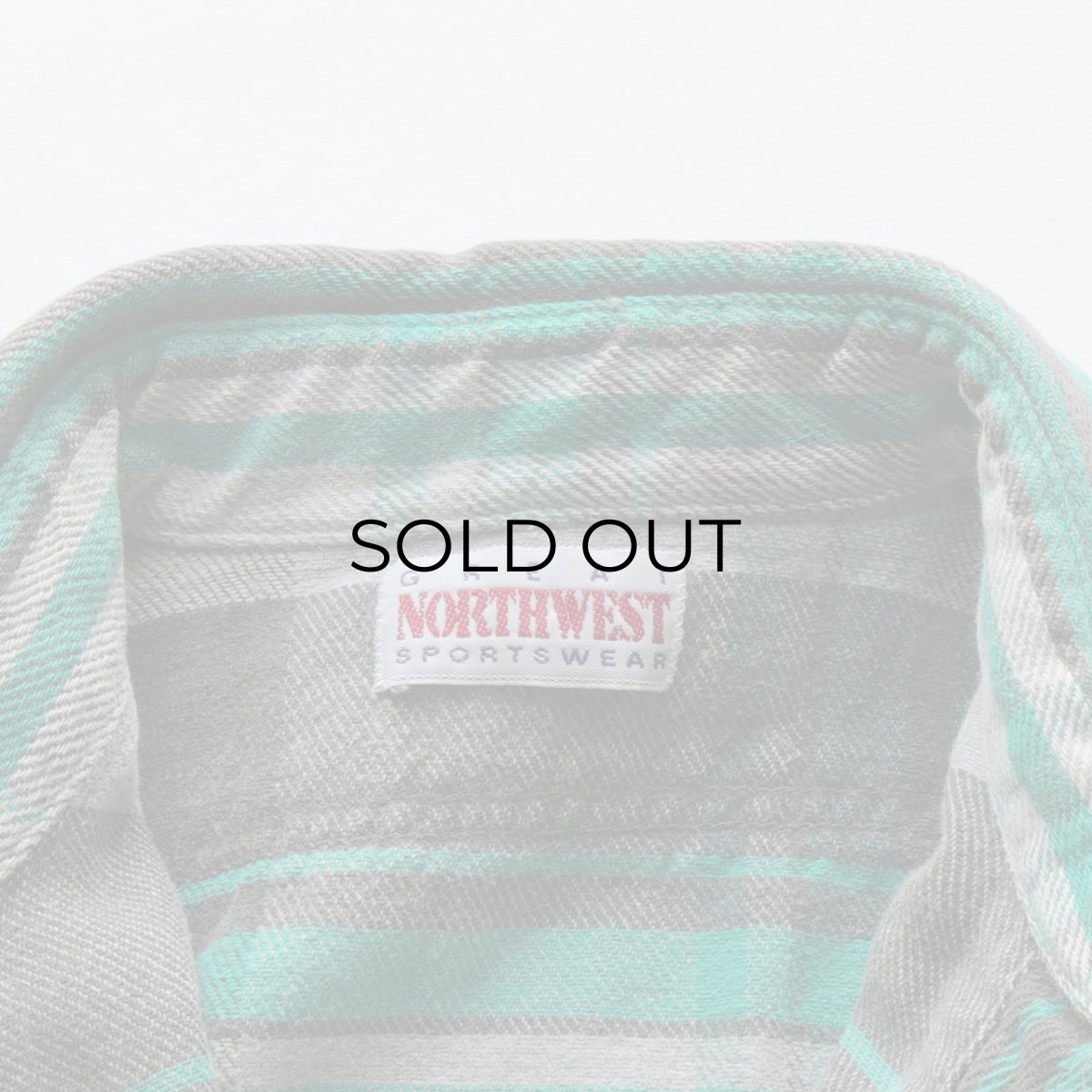 画像6: 〜90's GREAT NORTHWEST COTTON CHECK HEAVY FLANNEL SHIRT (6)