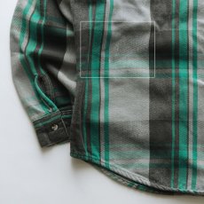 画像10: 〜90's GREAT NORTHWEST COTTON CHECK HEAVY FLANNEL SHIRT (10)