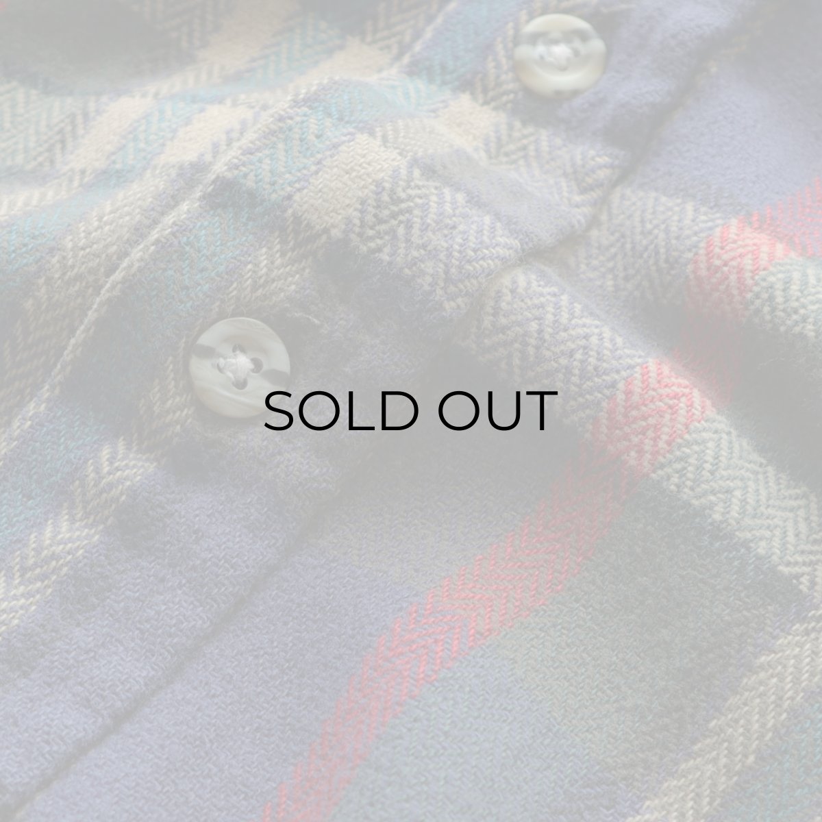 画像7: 90's FIVE BROTHER COTTON CHECK HEAVY FLANNEL SHIRT (7)