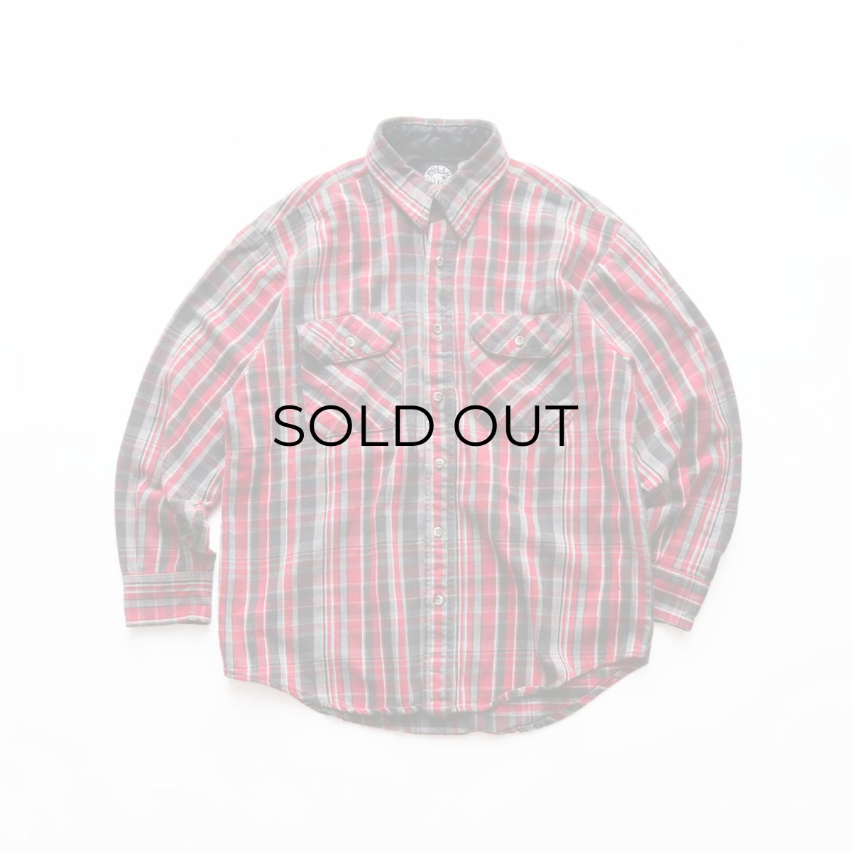 画像1: 〜00's POLAR KING COTTON CHECK HEAVY FLANNEL SHIRT (1)