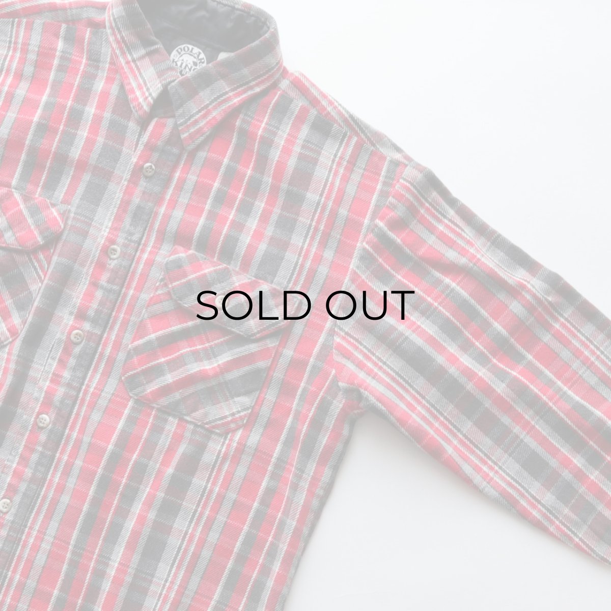 画像3: 〜00's POLAR KING COTTON CHECK HEAVY FLANNEL SHIRT (3)