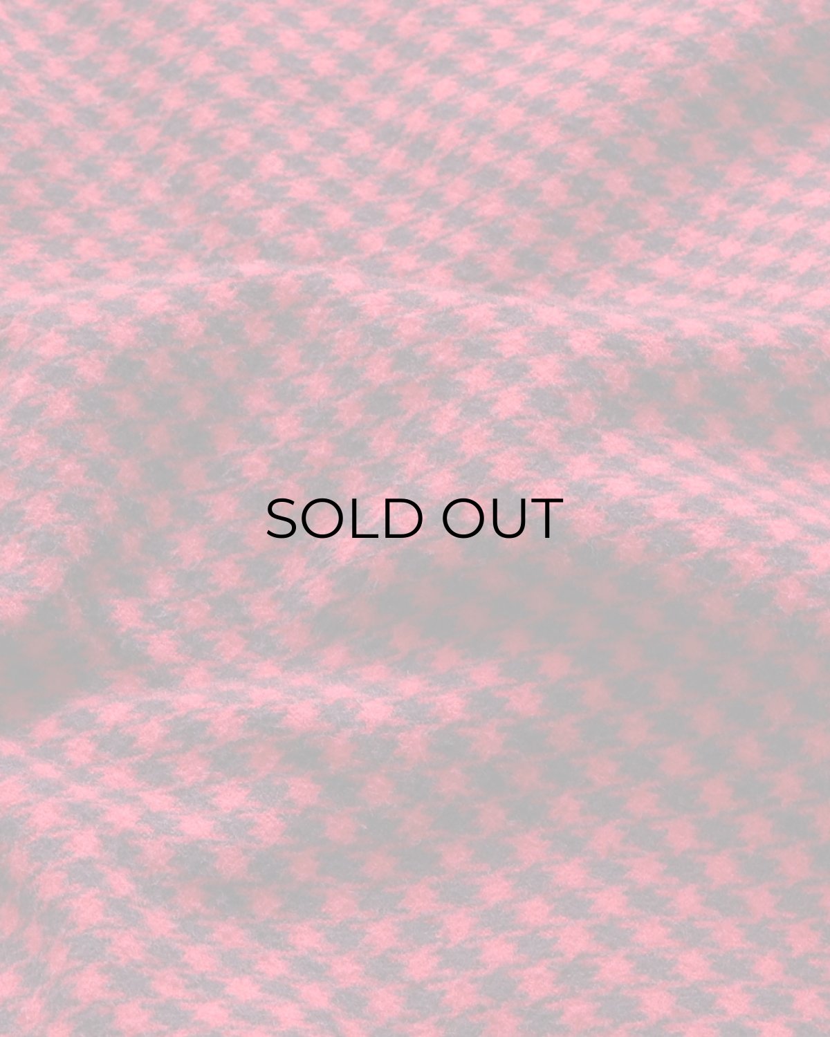 画像9: 50's SunValley COTTON PRINT HOUNDSTOOTH CHECK FLANNEL WORK SHIRT (9)