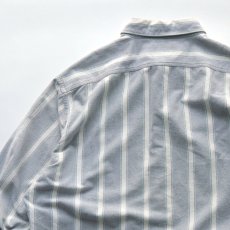 画像5: 80's ST. JOHN'S BAY COTTON STRIPE FLANNEL B/D SHIRT (5)