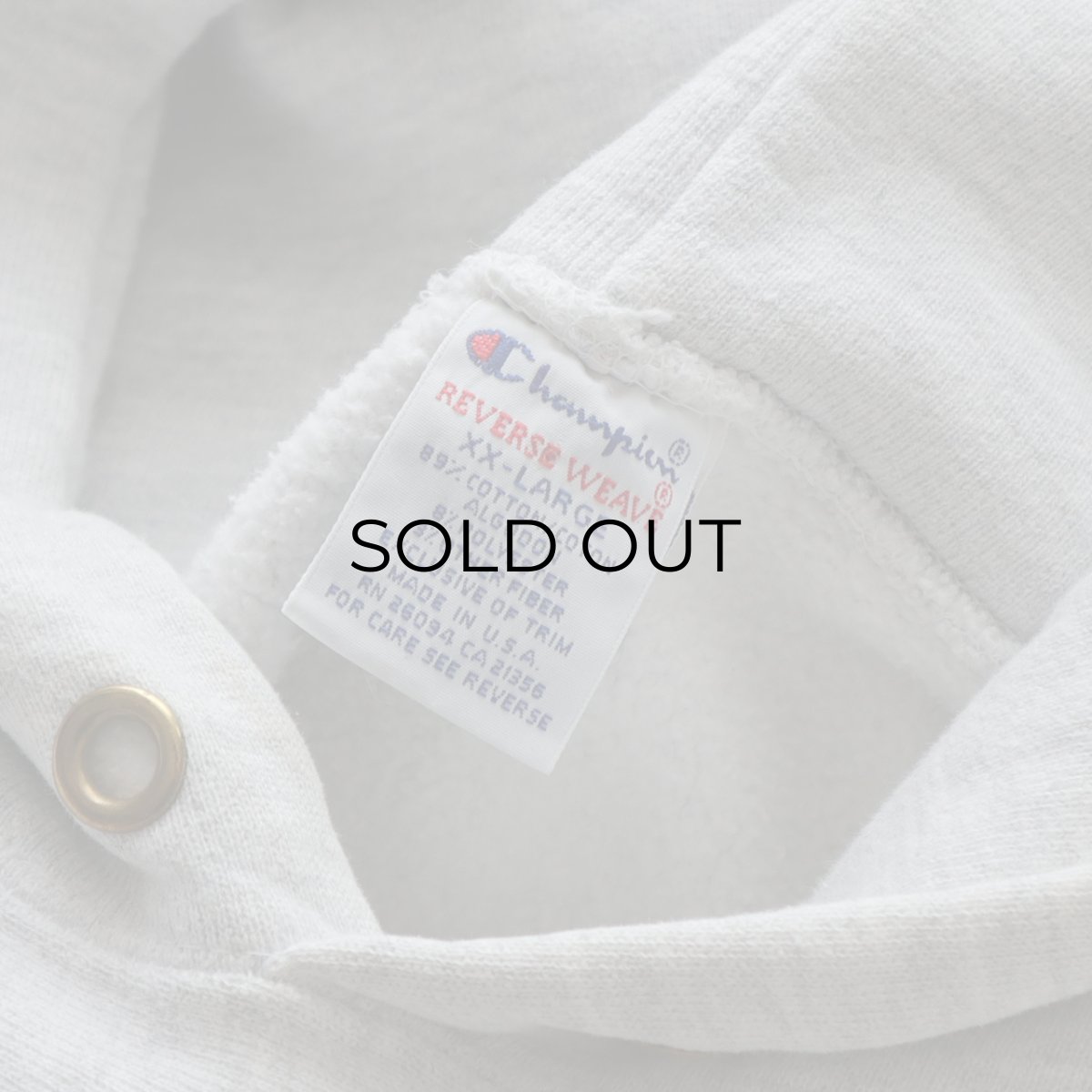 画像6: 90's Champion "REVERSE WEAVE" PRINT SWEAT PULLOVER PARKA "SBCC FOOTBALL" "MADE IN USA" (6)