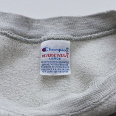 画像6: 90's Champion "REVERSE WEAVE" PRINT CREW NECK SWEAT "PUGET SOUND UNIVERSITY" "MADE IN USA" (6)