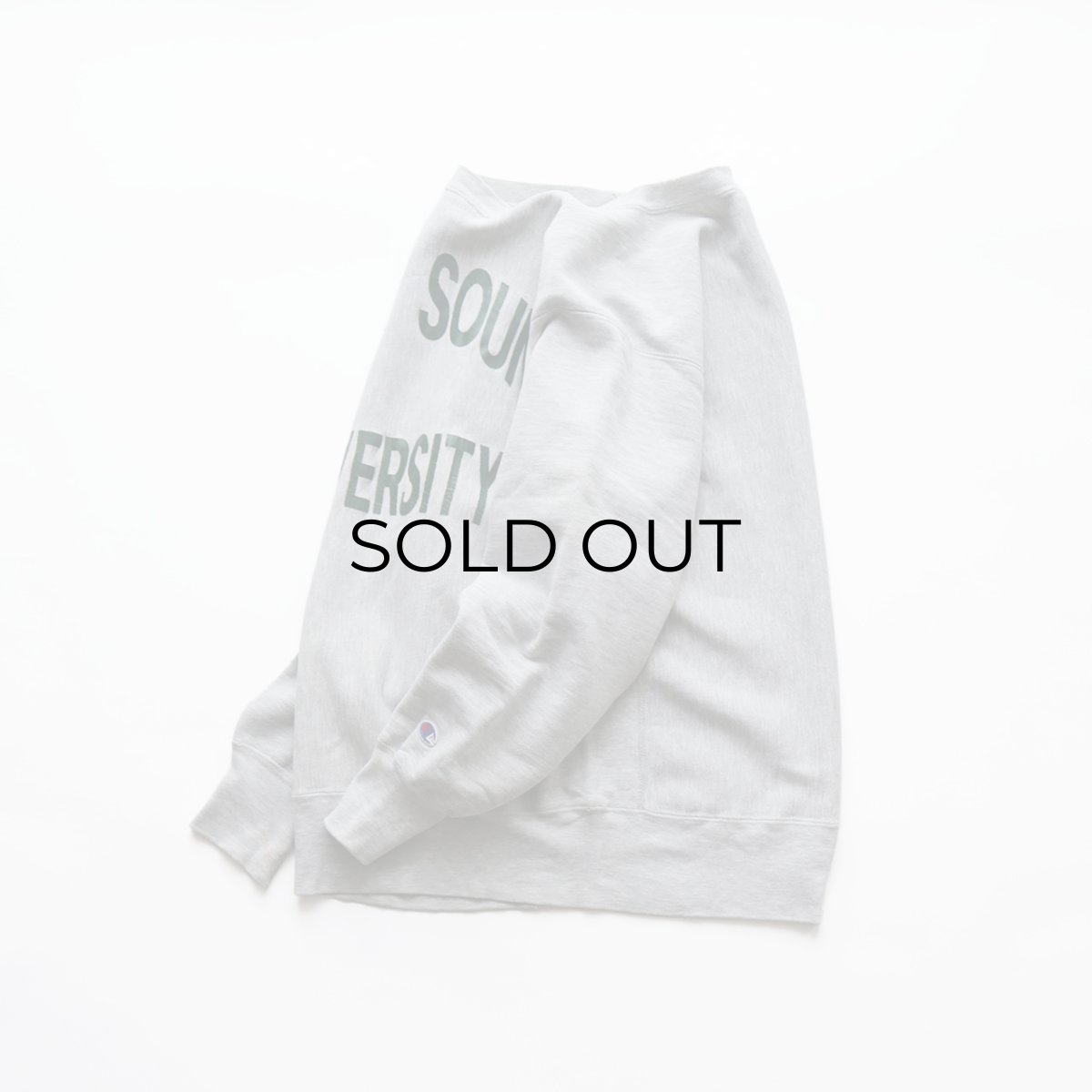 画像2: 90's Champion "REVERSE WEAVE" PRINT CREW NECK SWEAT "PUGET SOUND UNIVERSITY" "MADE IN USA" (2)