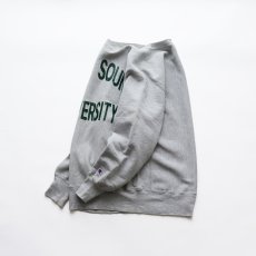 画像2: 90's Champion "REVERSE WEAVE" PRINT CREW NECK SWEAT "PUGET SOUND UNIVERSITY" "MADE IN USA" (2)