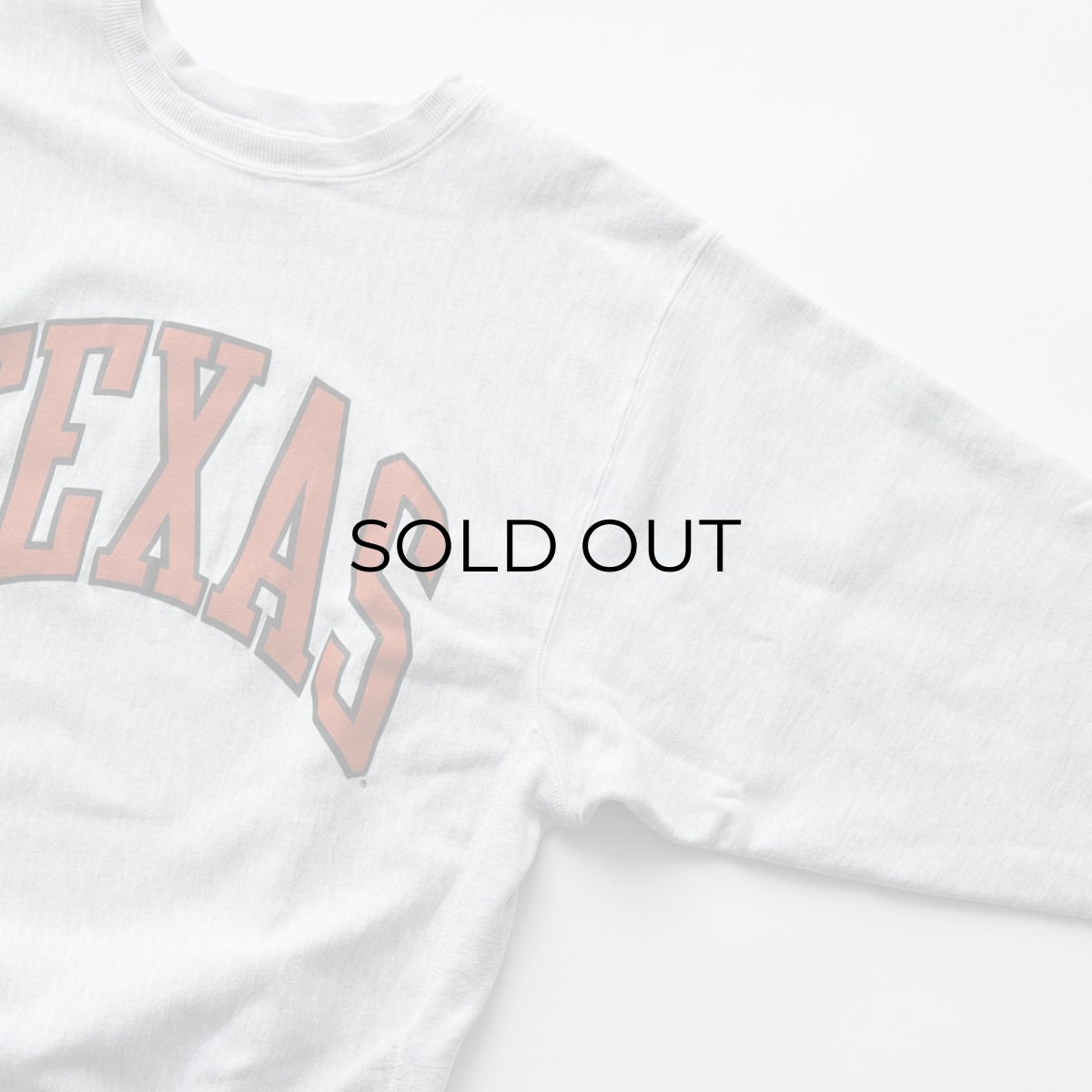画像4: 90's Champion "REVERSE WEAVE" PRINT CREW NECK SWEAT "TEXAS" "MADE IN USA" (4)