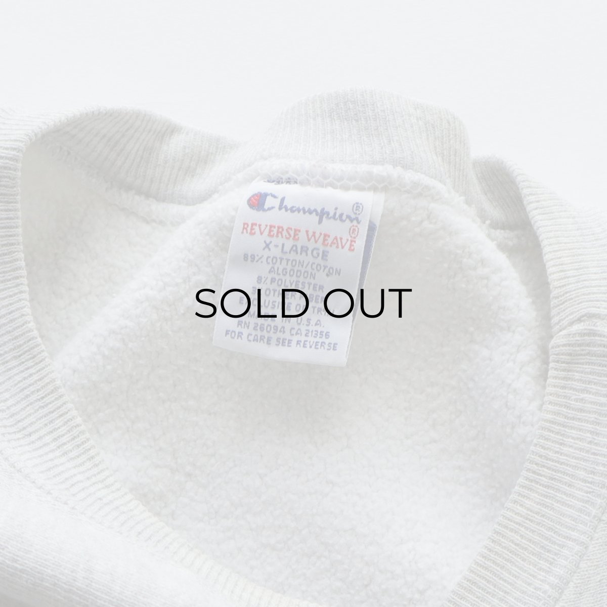 画像6: 90's Champion "REVERSE WEAVE" PRINT CREW NECK SWEAT "TEXAS" "MADE IN USA" (6)