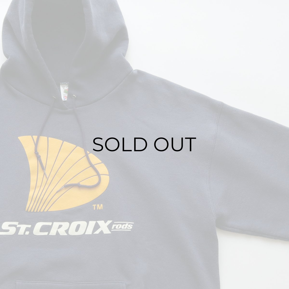 画像3: 90's FRUIT OF THE LOOM PRINT SWEAT PULLOVER PARKA "ST. CROIX" "MADE IN USA" (3)