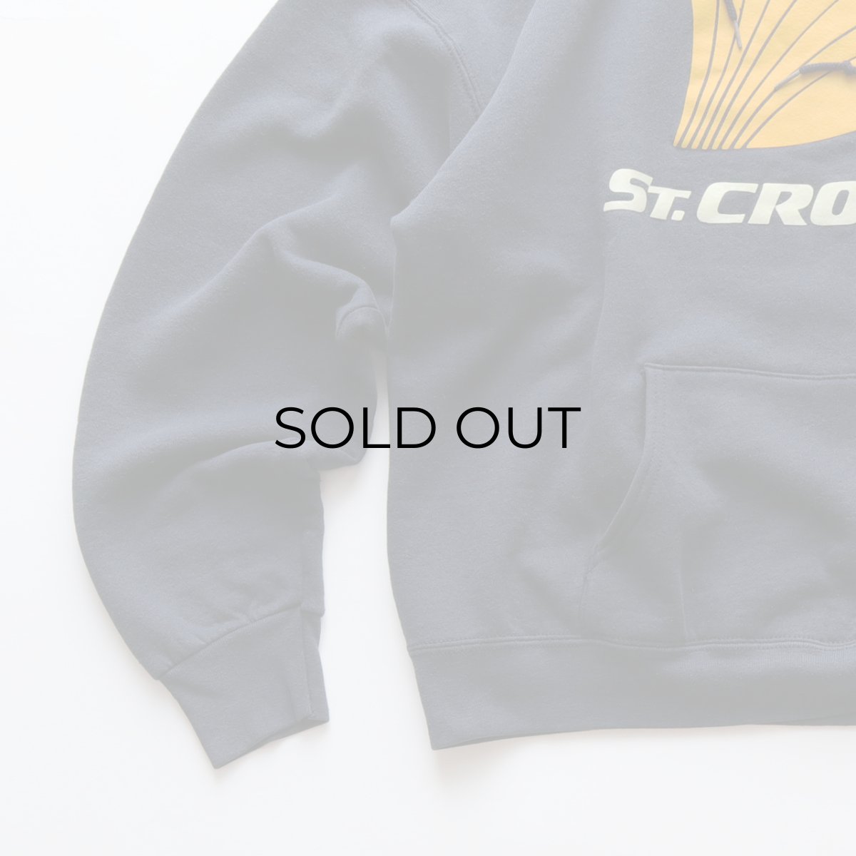 画像4: 90's FRUIT OF THE LOOM PRINT SWEAT PULLOVER PARKA "ST. CROIX" "MADE IN USA" (4)