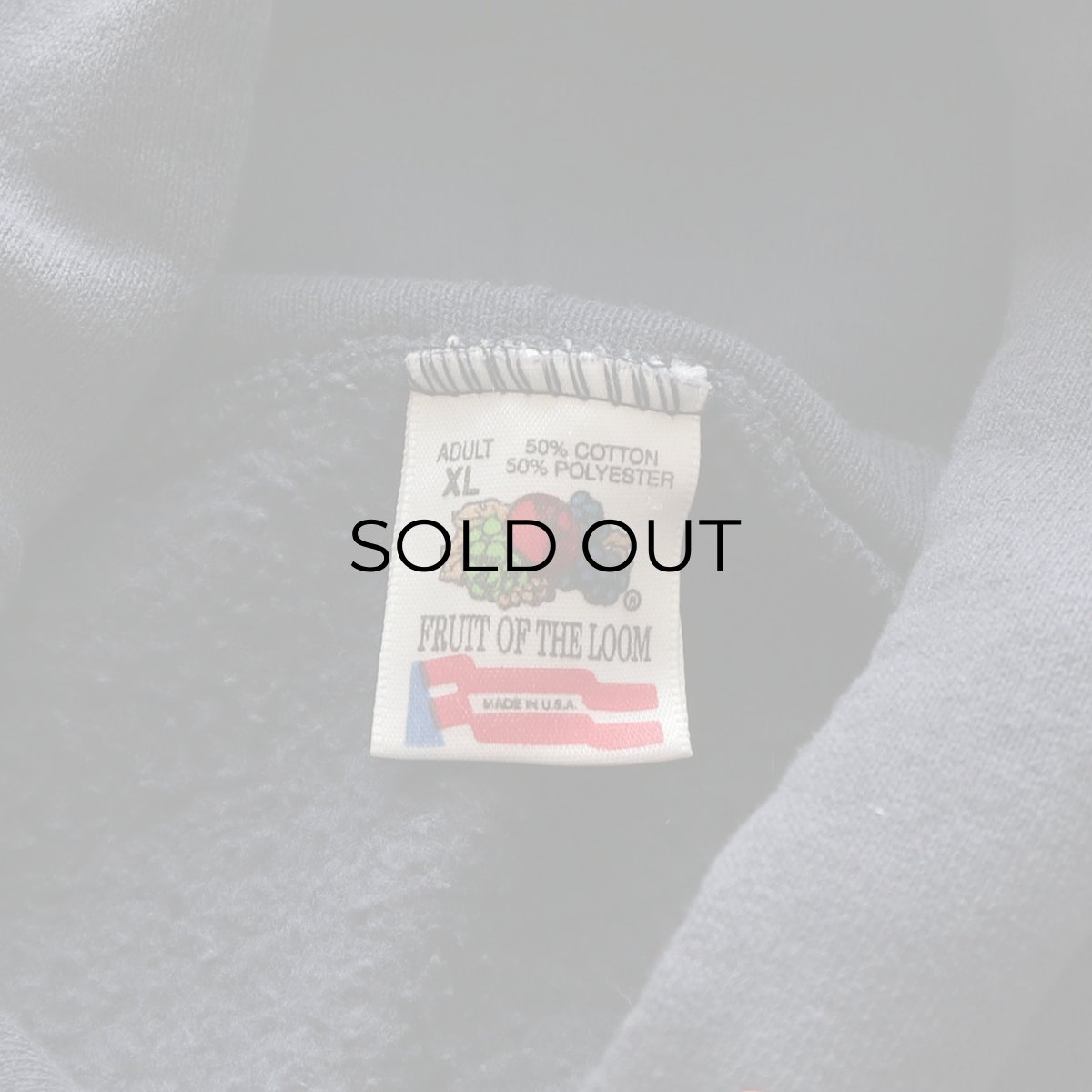 画像6: 90's FRUIT OF THE LOOM PRINT SWEAT PULLOVER PARKA "ST. CROIX" "MADE IN USA" (6)