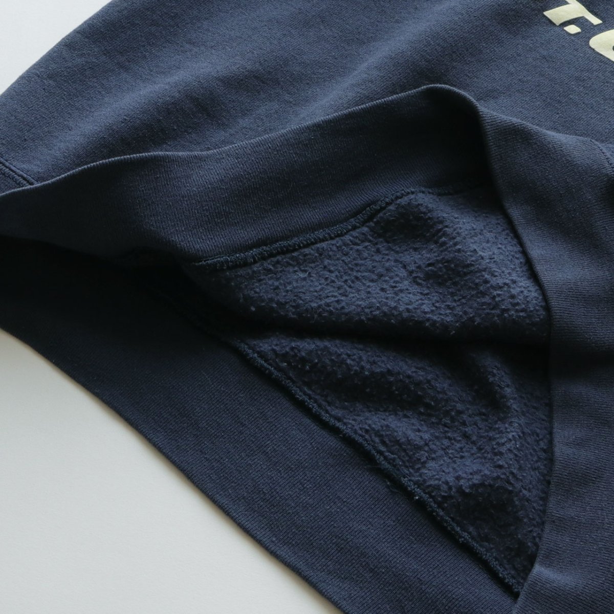 画像7: 90's FRUIT OF THE LOOM PRINT SWEAT PULLOVER PARKA "ST. CROIX" "MADE IN USA" (7)