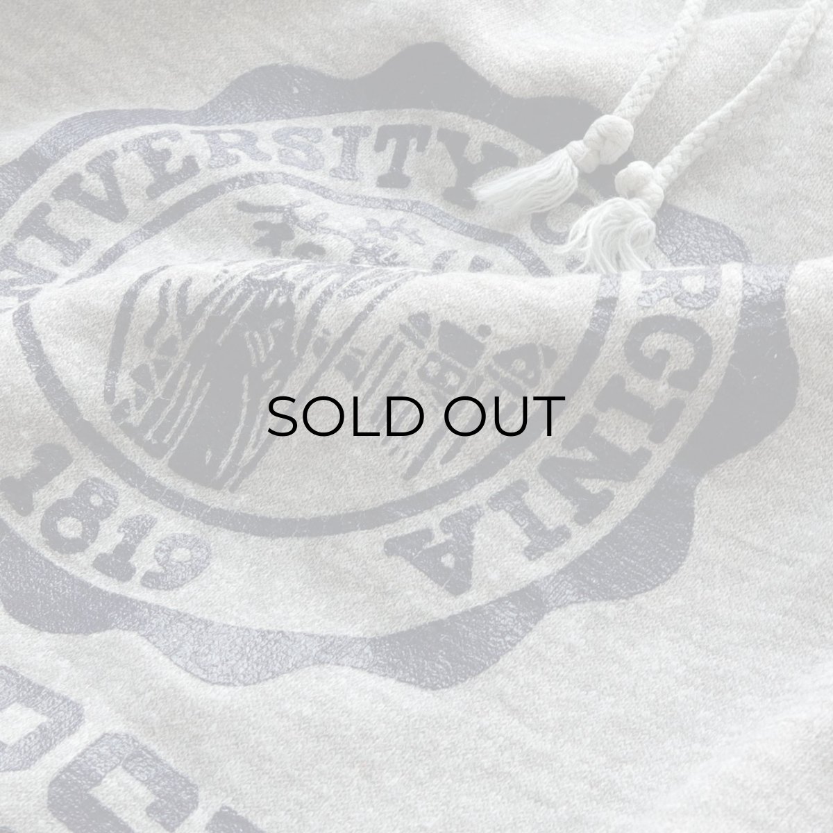 画像5: 〜80's Healthknit PRINT SWEAT PULLOVER PARKA "UNIVERSITY VIRGINIA" "MADE IN USA" (5)