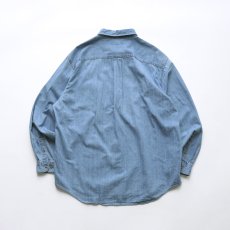 画像2: 90's Hunt Club COTTON DENIM SHIRT (2)