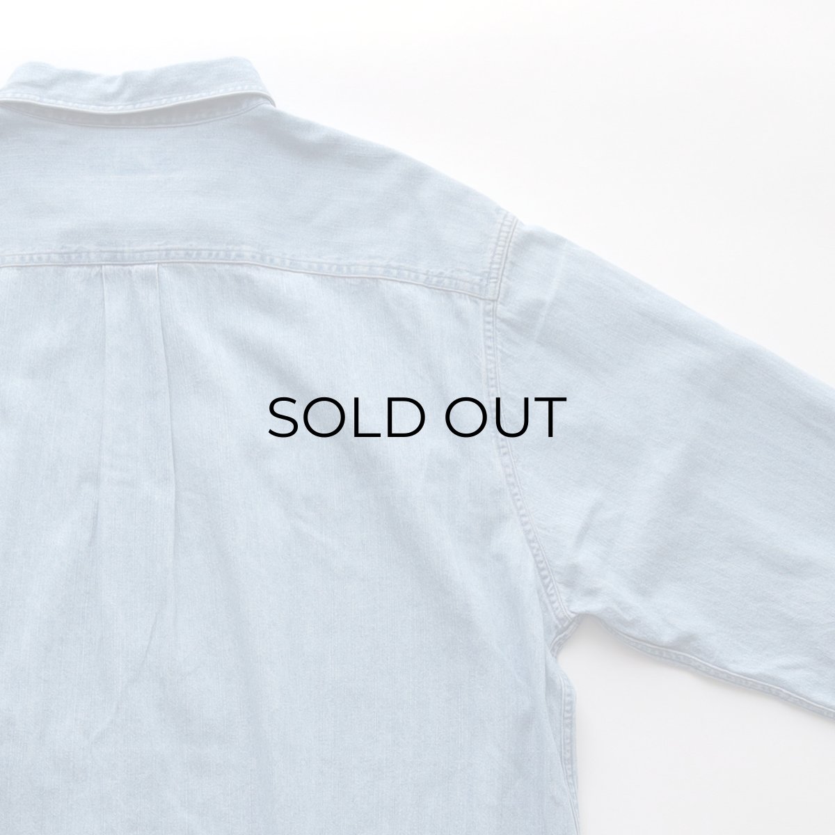 画像5: 90's Hunt Club COTTON DENIM SHIRT (5)