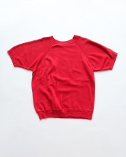 画像2: 60's UNKNOWN BRAND PRINT CREW NECK S/S SWEAT "INDIAN VALLEY" (2)