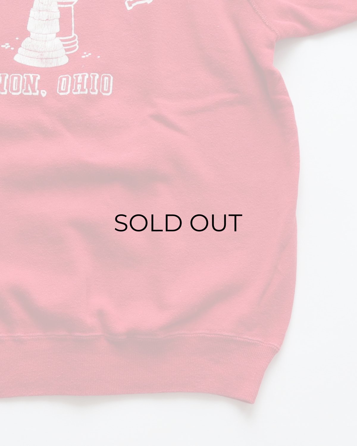 画像4: 60's UNKNOWN BRAND PRINT CREW NECK S/S SWEAT "INDIAN VALLEY" (4)