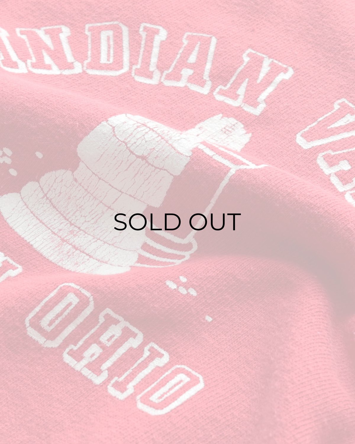 画像6: 60's UNKNOWN BRAND PRINT CREW NECK S/S SWEAT "INDIAN VALLEY" (6)