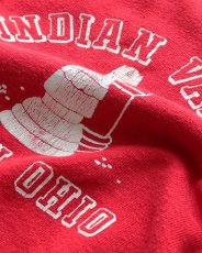 画像6: 60's UNKNOWN BRAND PRINT CREW NECK S/S SWEAT "INDIAN VALLEY" (6)