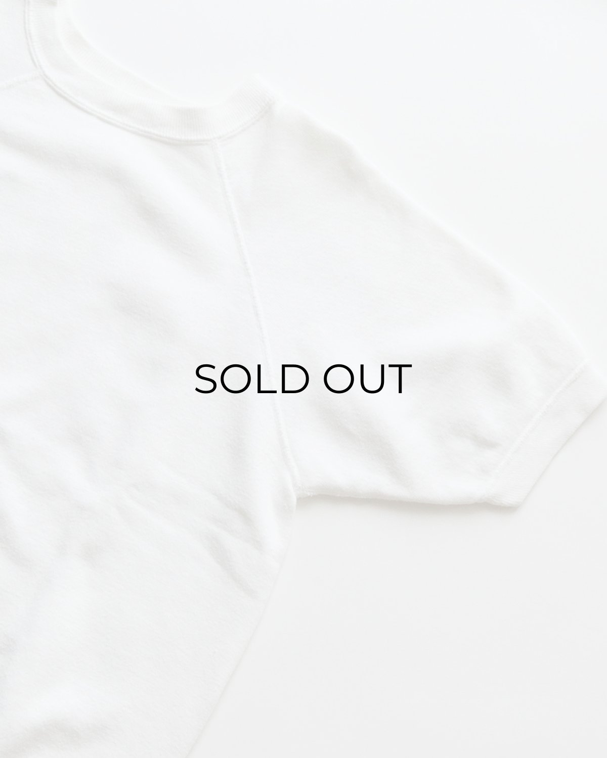 画像3: 60's UNKNOWN BRAND COTTON PLAIN CREW NECK S/S SWEAT (3)