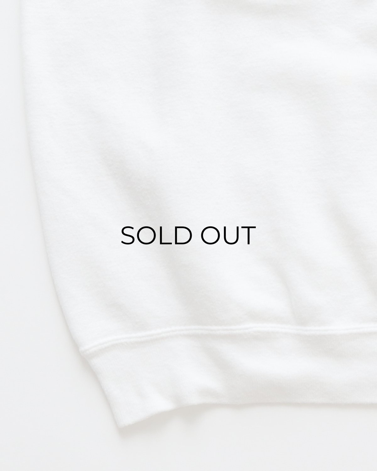 画像4: 60's UNKNOWN BRAND COTTON PLAIN CREW NECK S/S SWEAT (4)